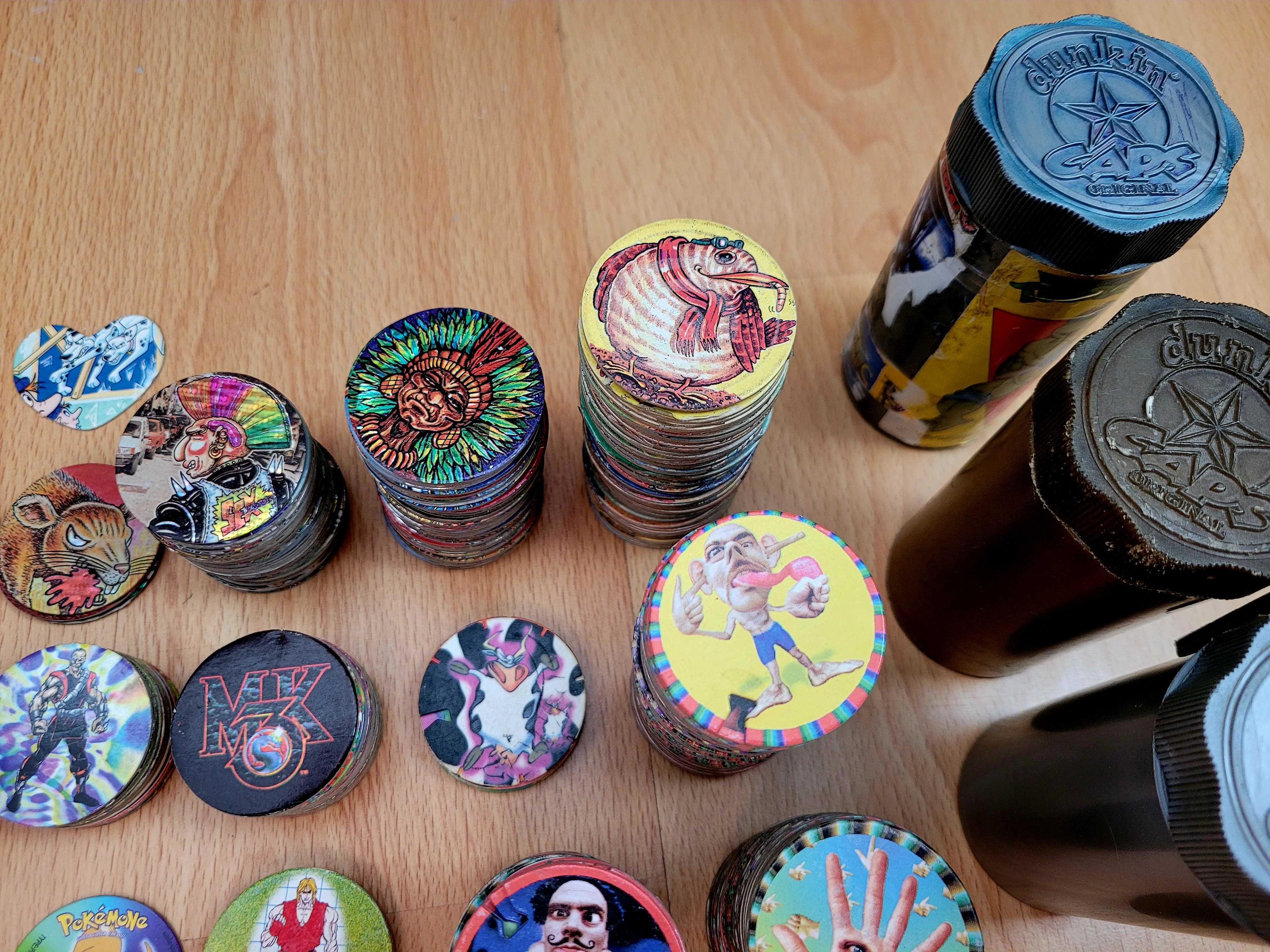 Żetony kapsle tazo tazos chupa cap caps фишки кепсы фішки кепси