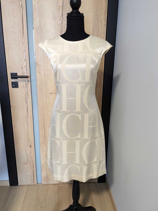 Sukienka kremowa 36 / S