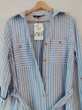 Sukienka koszulowa Zara S 36