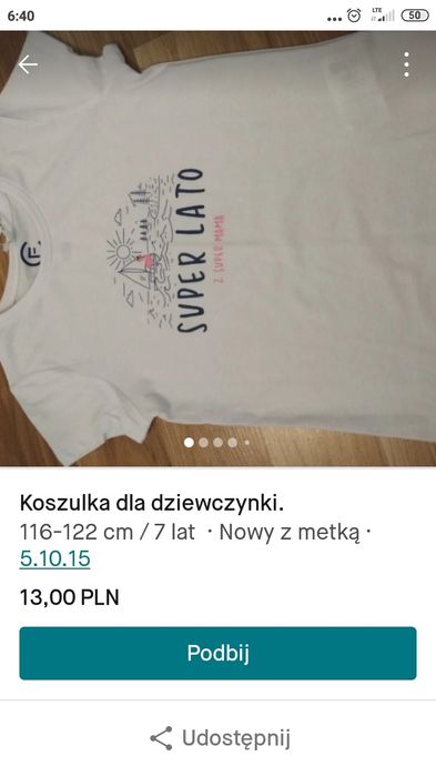 Zestaw ciuszkow dla dziewczynki.