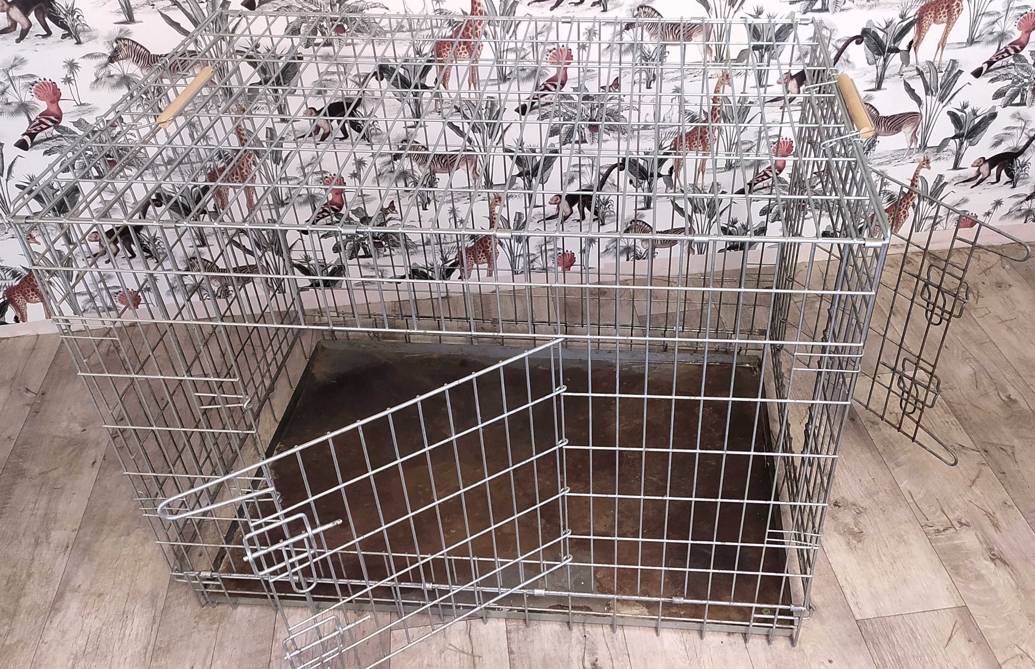 КЛІТКА металева, оцинкована, міцна Б/В. L= 1060 mm, W= 70 mm, H= 80 mm