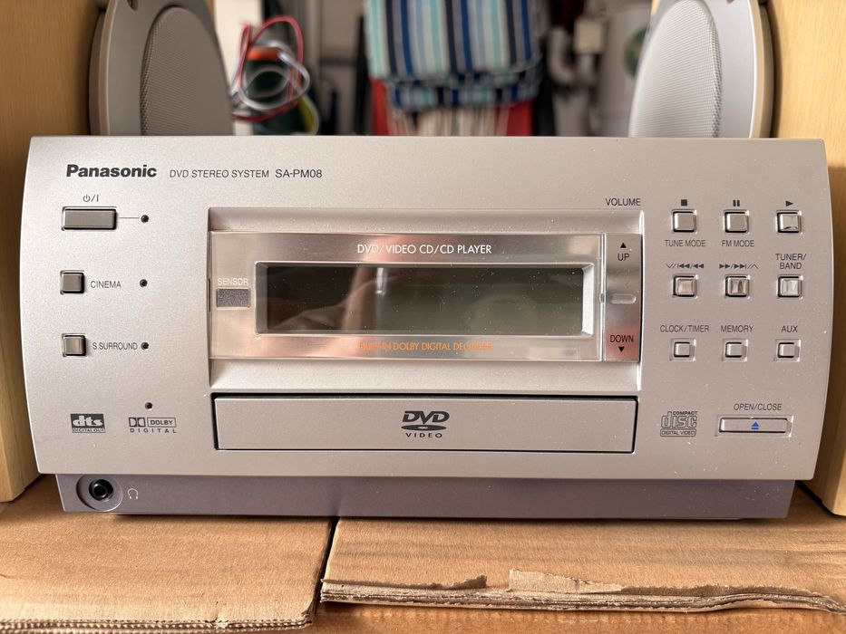 Sistema som HI FI DVD panasonic