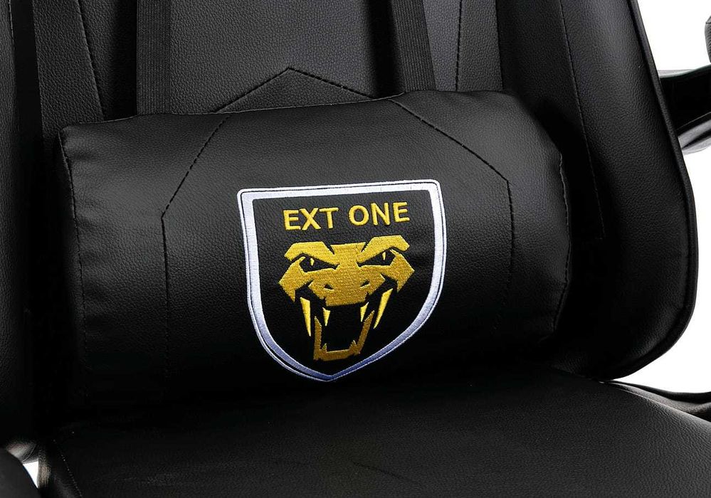 Krzesło Gamingowe Fotel Gracza EXT ONE Black