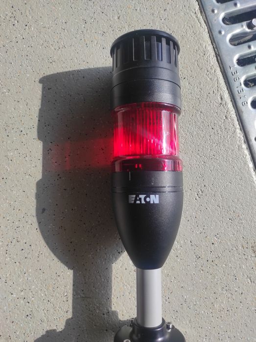 Kolumna Lampa sygnalizacyjna czerwona Eaton
