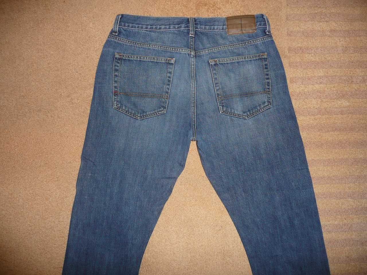 Spodnie dżinsy TOMMY HILFIGER W32/L30=43/104cm jeansy
