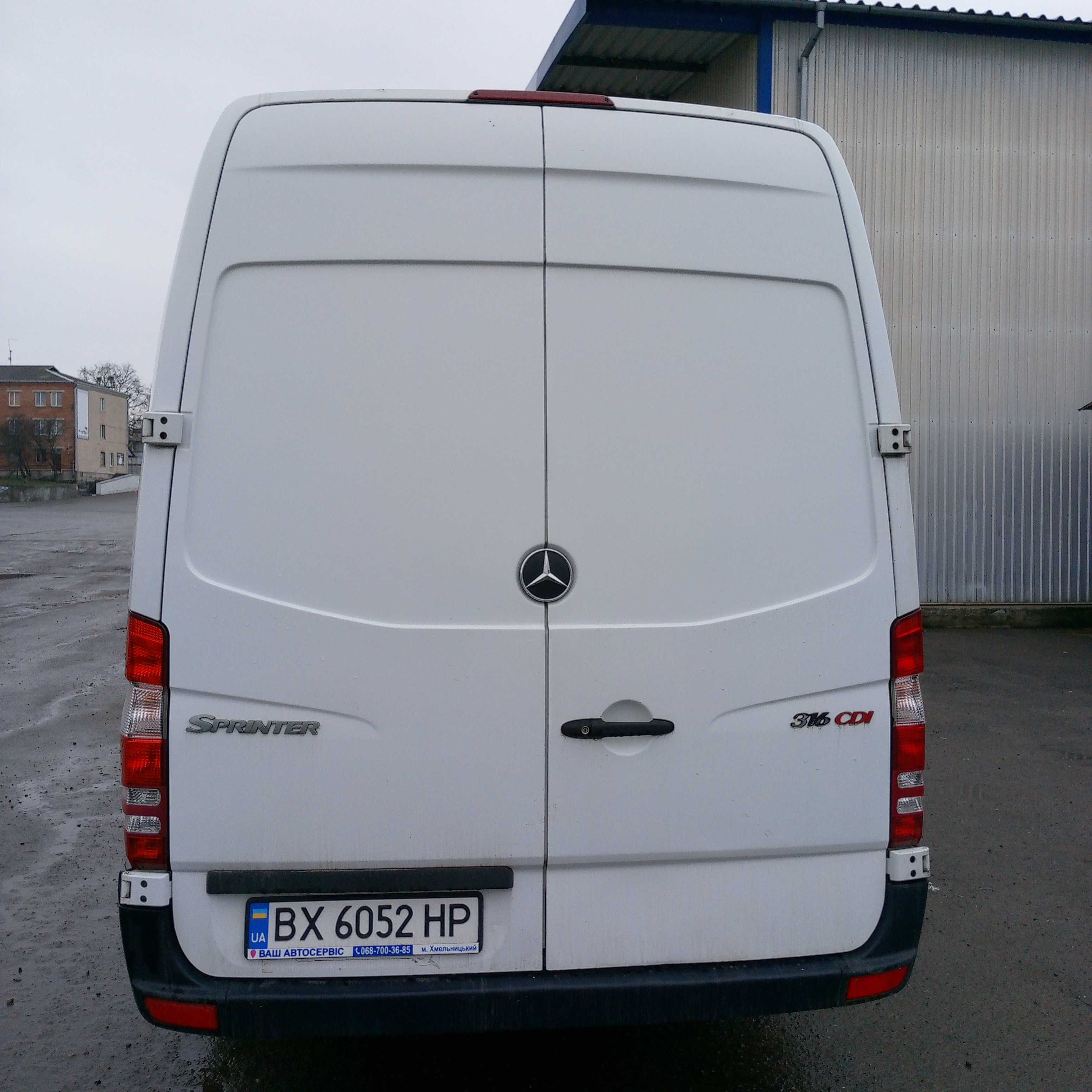 Продам Mercedes-Benz Sprinter 316 груз. 2012р Довга база