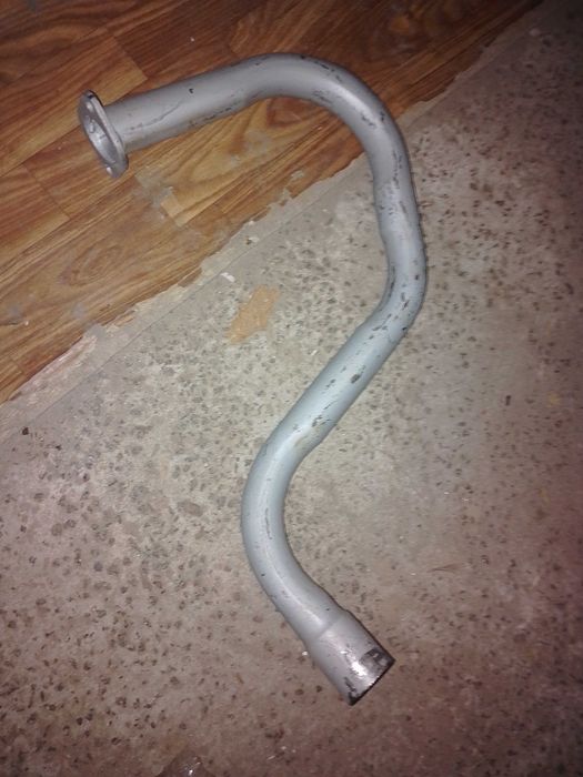 Гусь труба вихлопна коротка