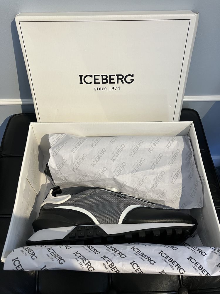 Iceberg lukusowe wloskie sneakery meskie roz.45