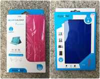 Capa Universal para Tablet de 7" (7 Polegadas) - Rosa / Azul - NOVOS