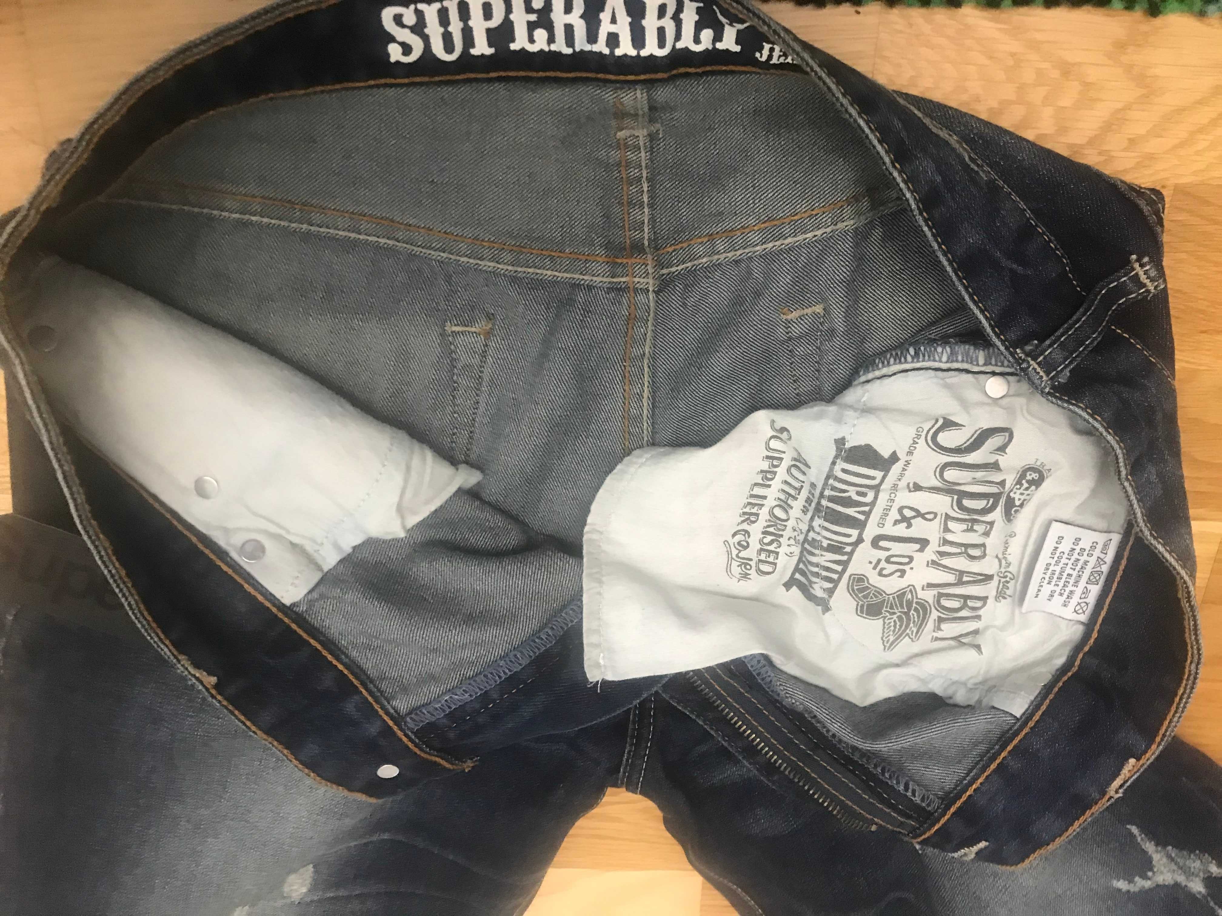 krótkie spodnie spodnie Superably jeans short Superably