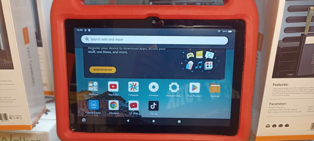 Amazon fire Подарунок на Миколая hd8 gen 10 android 9 3/32 type c