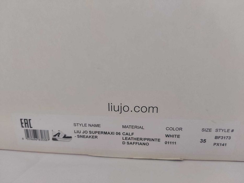 Sapatilha Liu Jo SuperMaxi 06 T35
