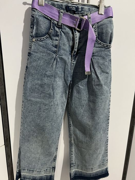 Джинсові штани на дівчинку