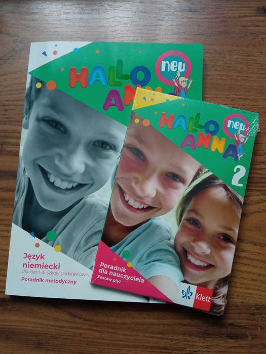 Hallo Anna neu 2 poradnik metodyczny zestaw płyt nowe