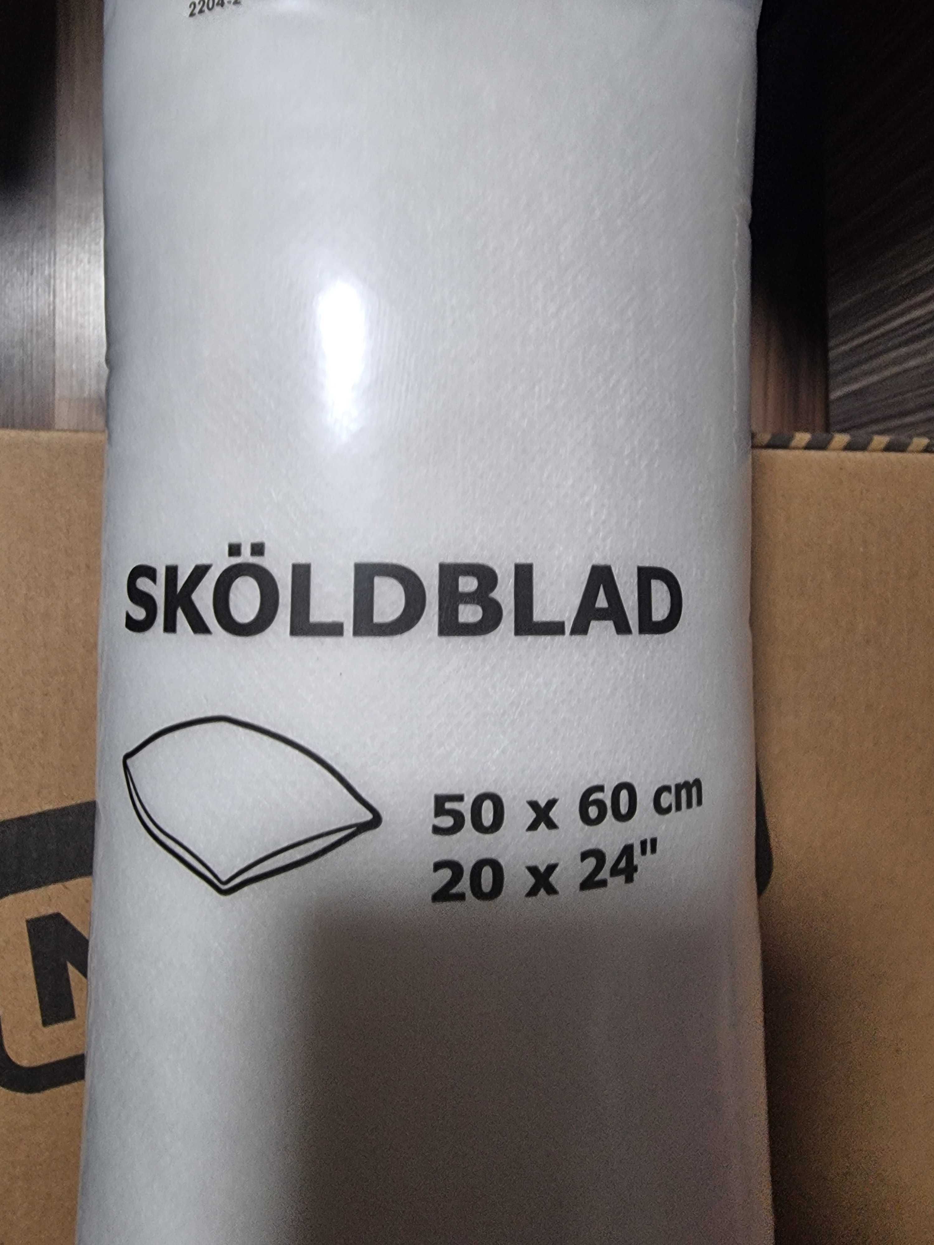 SKÖLDBLAD ШЕЛЬДБЛАД Подушка, низька, 50x60 см