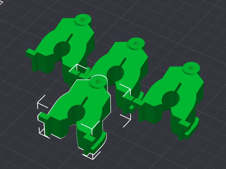 Suporte de Eixo para Corta-Relva STIHL MB 248.3T