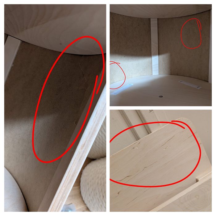 Natural Paradise Drapak dla Kota Magnolia XL Kremowy 175cm DUŻY SOLIDN