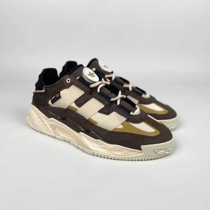 Кросівки Adidas Niteball Cordura Brown/Wonder White Оригінал