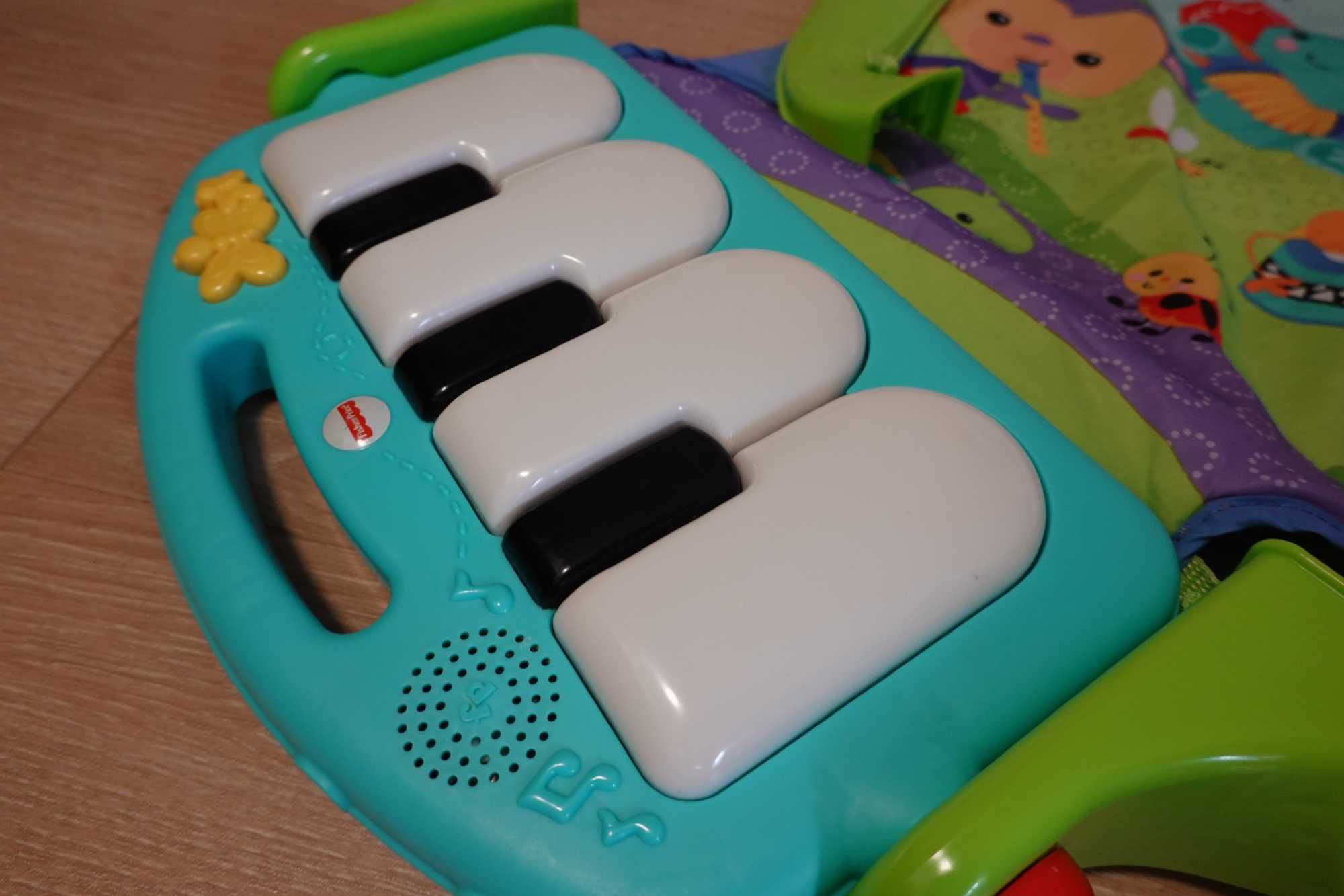Fisher Price BMH49 Mata gimnastyczna z pianinkiem Rainforest - bdb