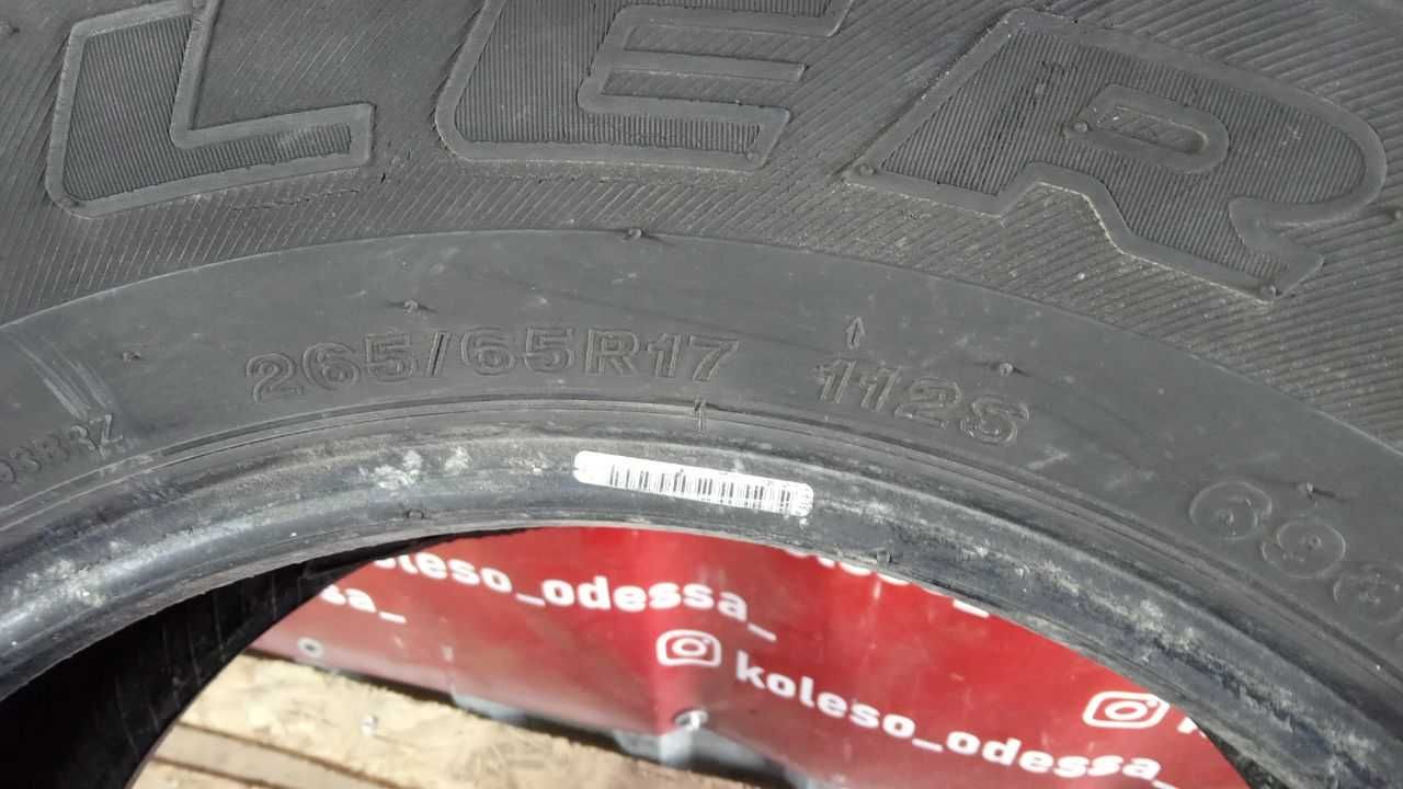 Резина 17 265/65 Bridgestone 6.8мм колеса б/у бу летняя