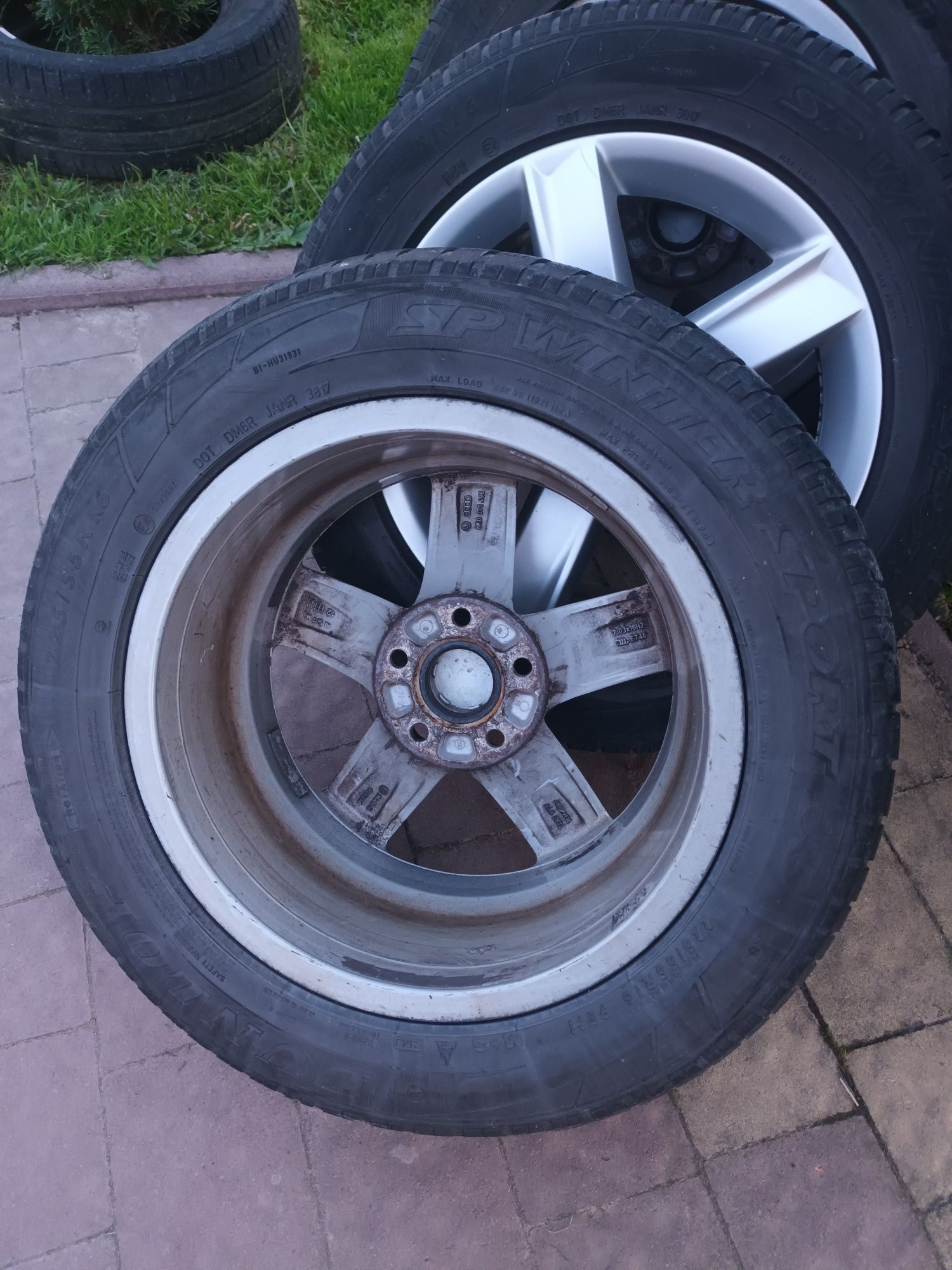 Диски, R 16, 5x112+ резина 225/55/16
