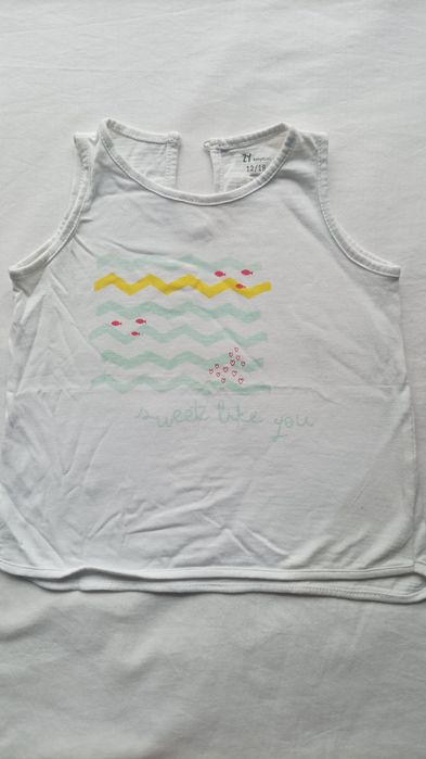 Camisola cabeada menina 12/18 meses