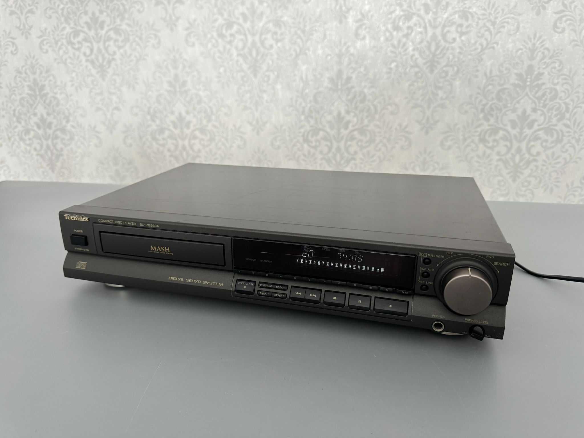 Odtwarzacz CD Technics SL-PG560A Jog Search MASH TOP