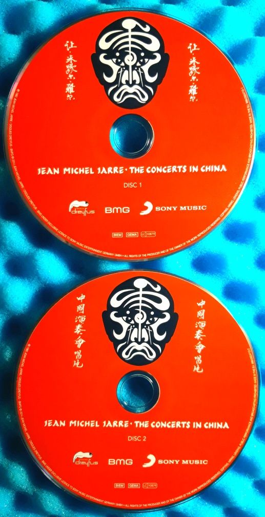Jean Michel Jarre – The Concerts In China  (2xCD, 2014)