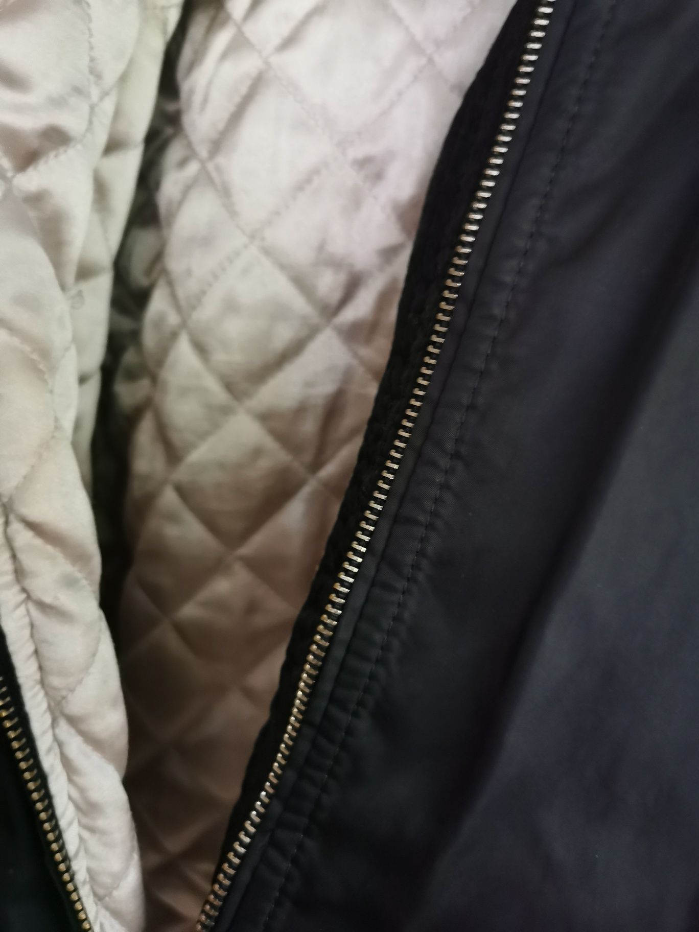 Bomberka kurtka damska 38 M Pull&Bear krótka czarna kieszenie
