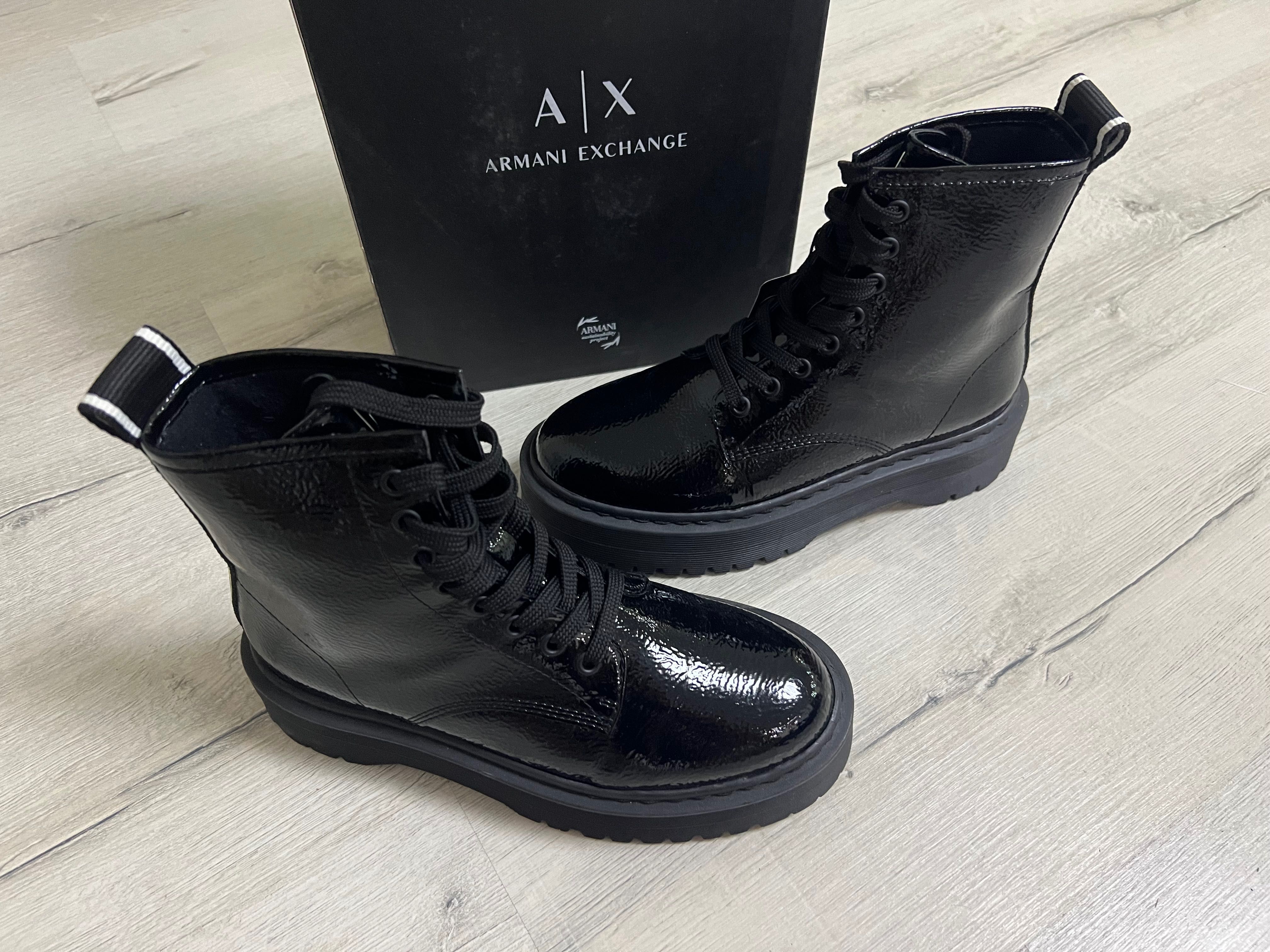 Ботинки Armani Exchange р. 39 Черевики Emporio AX EA7 Нові Оригінал