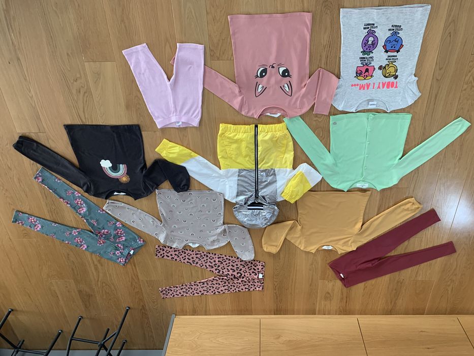 Paczka Ubranek Dla Dziewczynki Roz.122/128