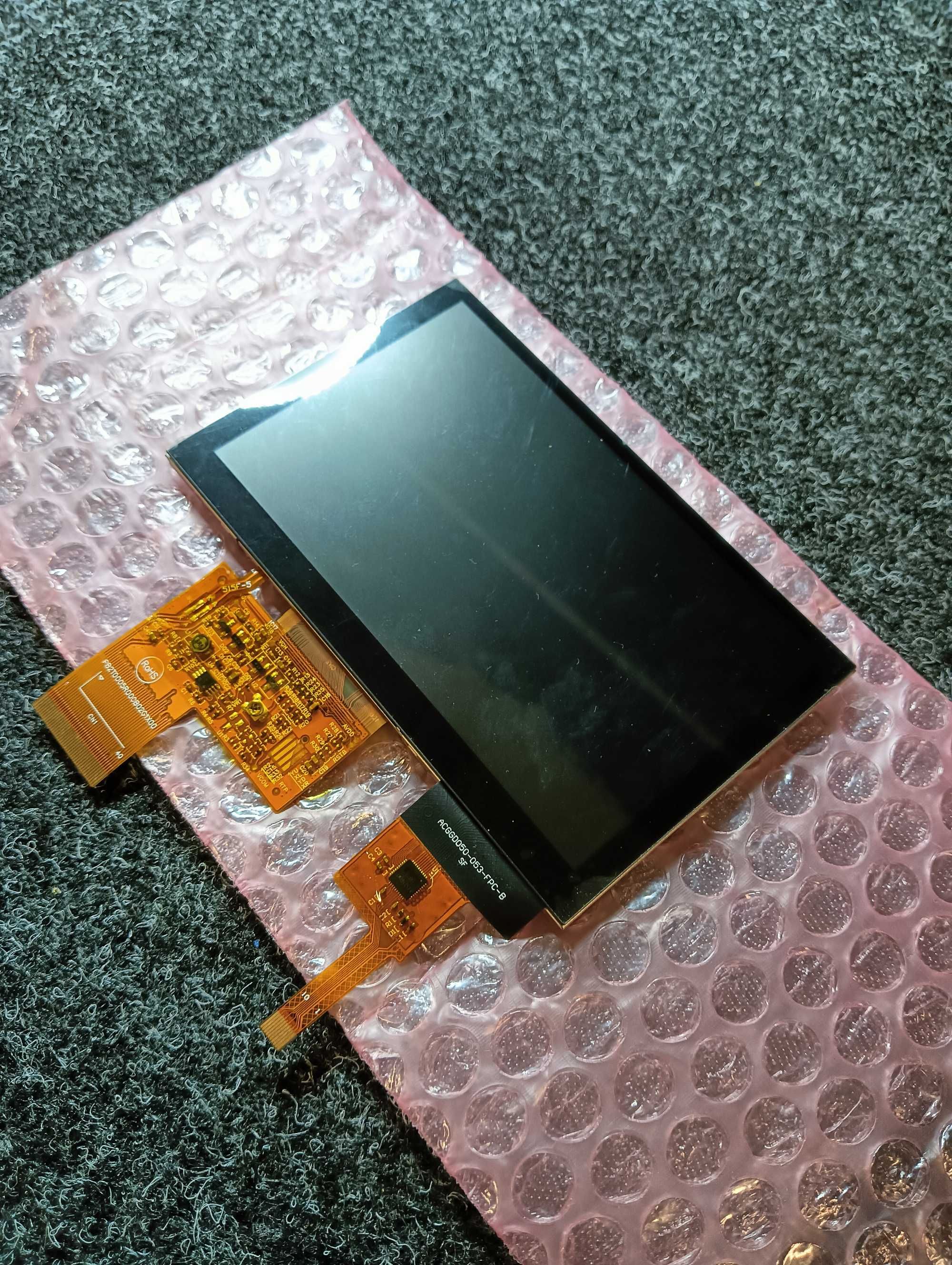 Wyświetlacz EKRAN Winstar TFT LCD 5 cali 800x480 z dotykiem. 58szt