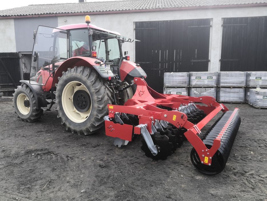 Brona talerzowa 3 m ciężka , talerzówka, WOLF-MET