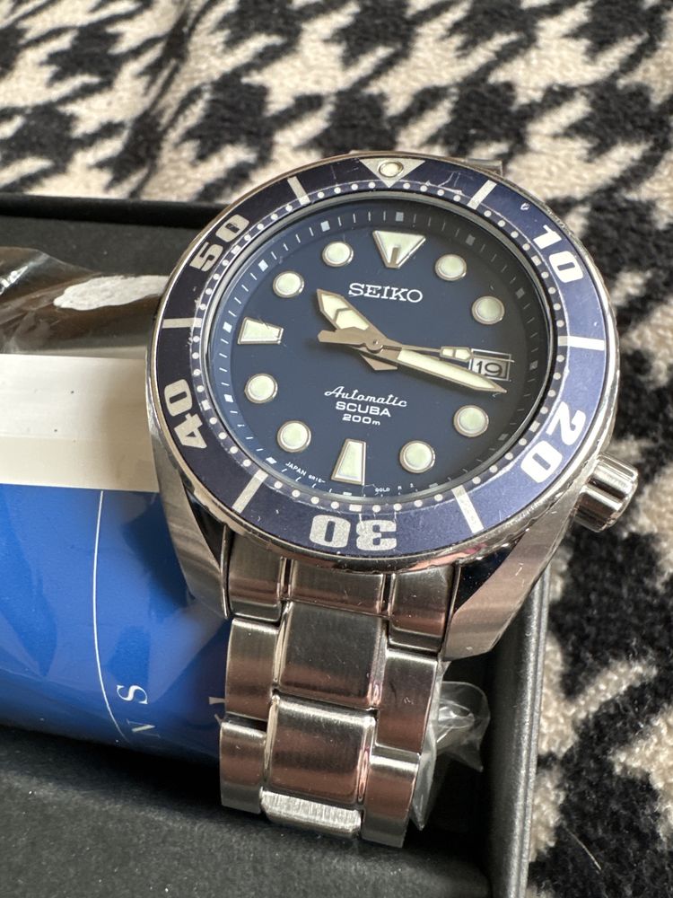 Легенда! SEIKO PROSPEX “SUMO” Diver Scuba SBD003