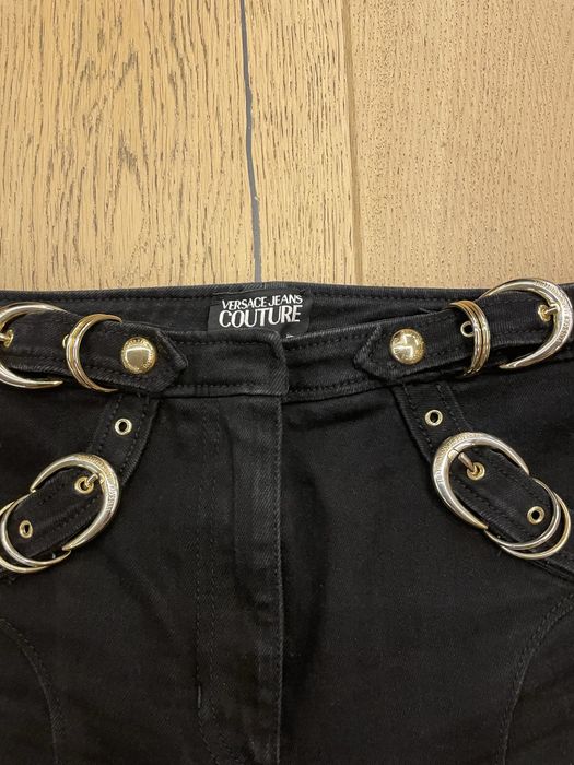 Versace jeans czarne XS