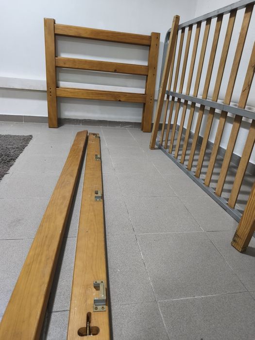 Cama solteiro sem colchão