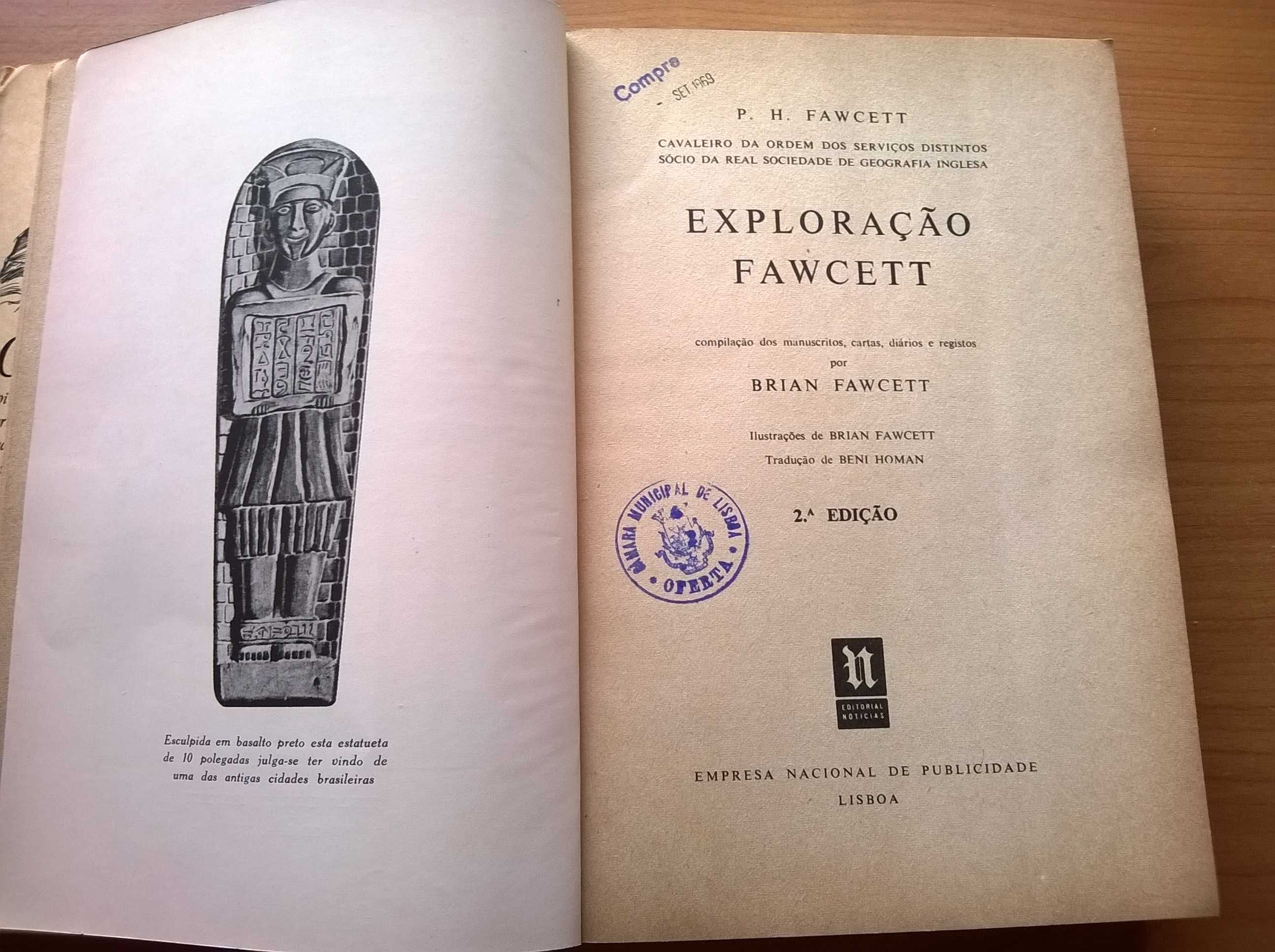 Exploração Fawcett - Coronel P. H. Fawcett