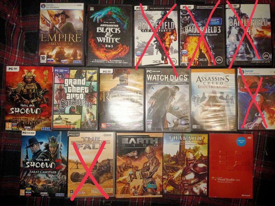 Игры на ПК /PC/PS3/XBOX лицензионные