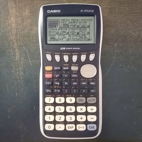 Calculadora gráfica Casio fx-9750GII