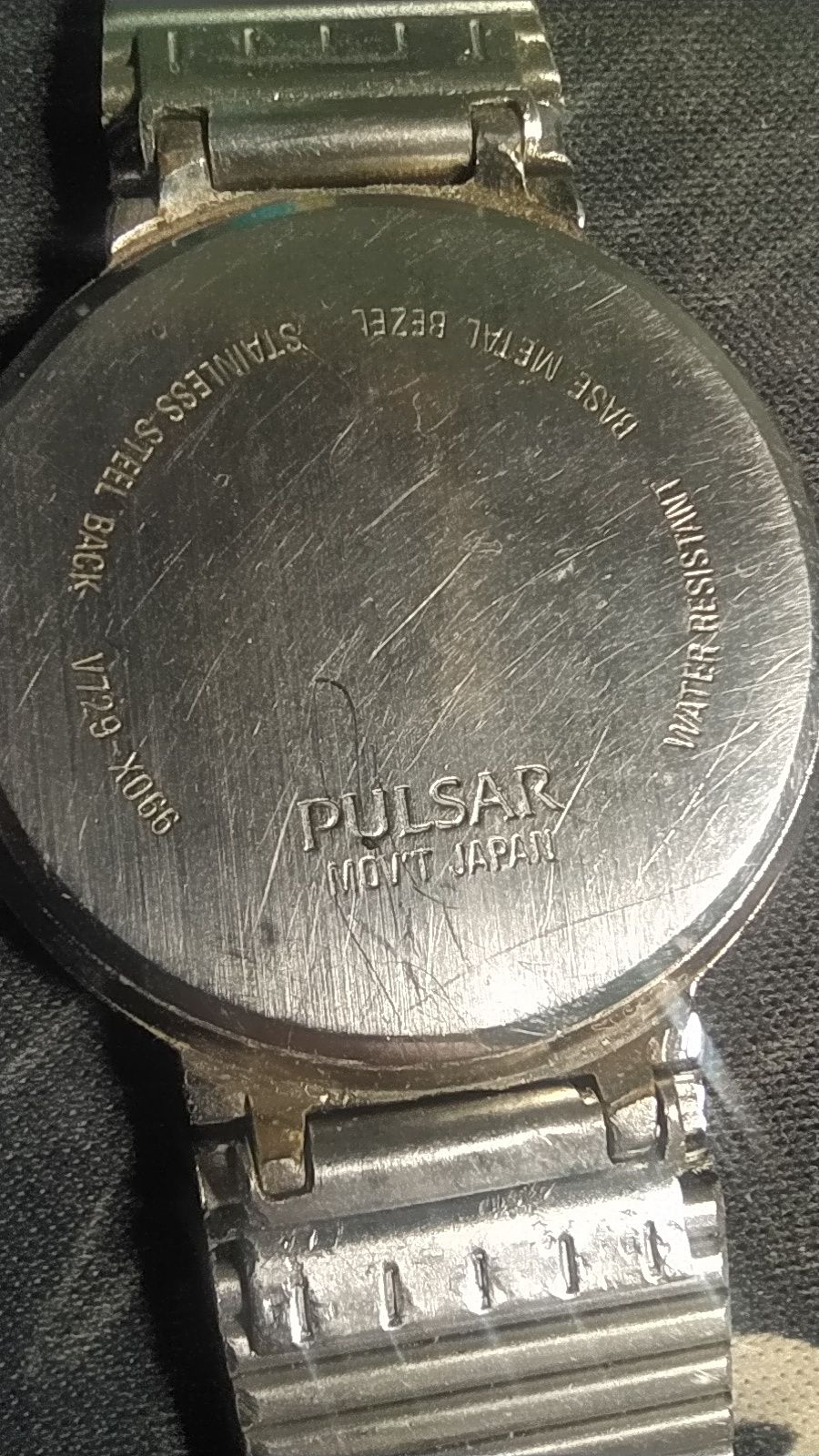 Часы pulsar б у не родной ремешок