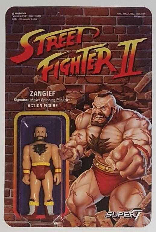 Street Fighter II - Zangief / 2018 Capcom, Super7