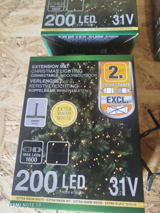 Lampki LED 200 Około 120szt Atrakcyjna Cena możliwa wysyłka