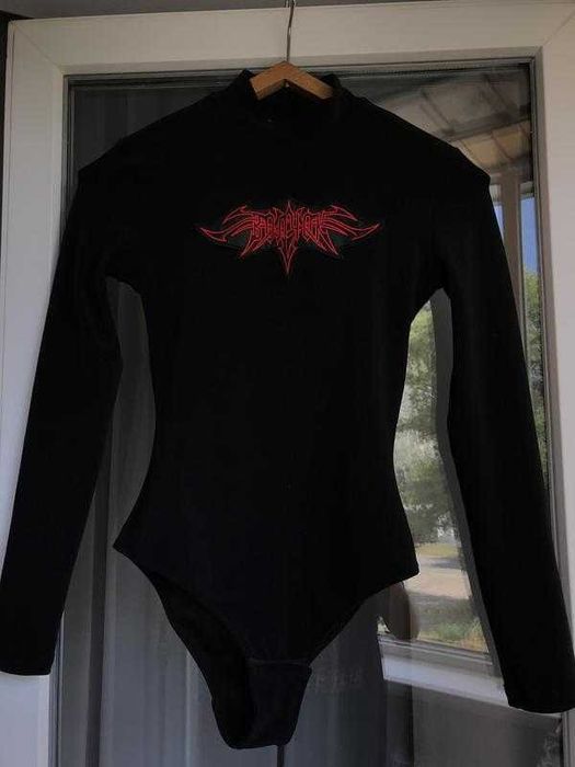 Боді з довгим рукавом «волчок»