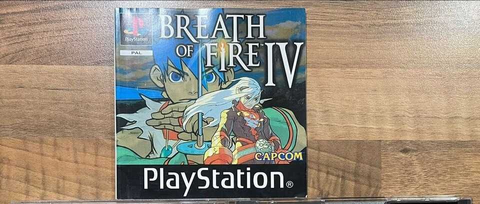 Breath of fire IV 4 (ps1 play station 1 PAL) оригинал