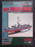 Model Kartonowy GPM 307 ORP WARSZAWA wersja 1920,30,39r DO WYBORU
