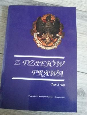 Z dziejów prawa Tom 2(10)