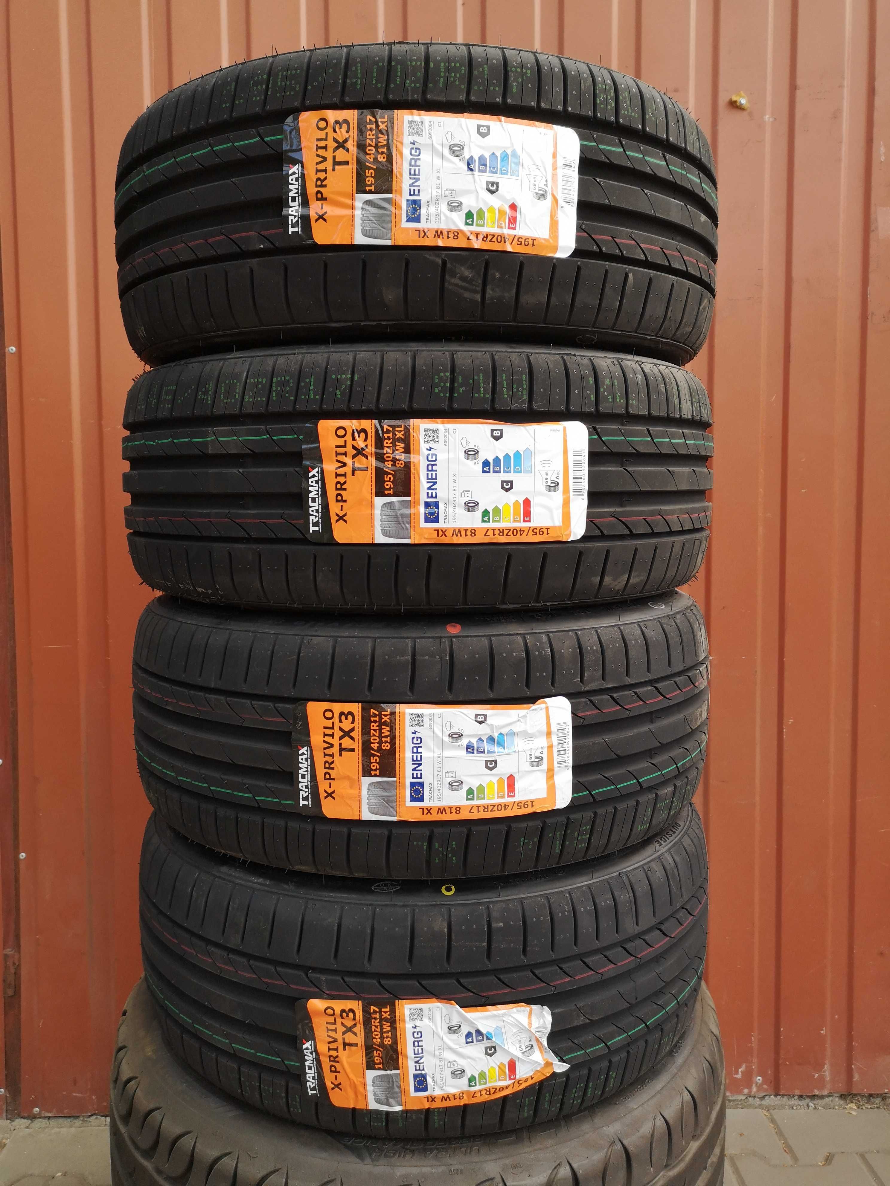 195/40 R17 81W XL Extra Load - Tracmax X-Privilo TX3 (2 sztuki) NOWE
