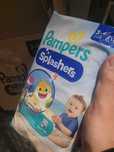 Pampers Splashers - 6 paczek (6-11kg) do kąpieli