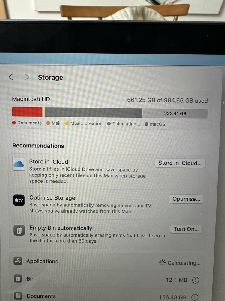 Apple Macbook Pro 13 M1 16GB RAM 1TB em ótimo estado