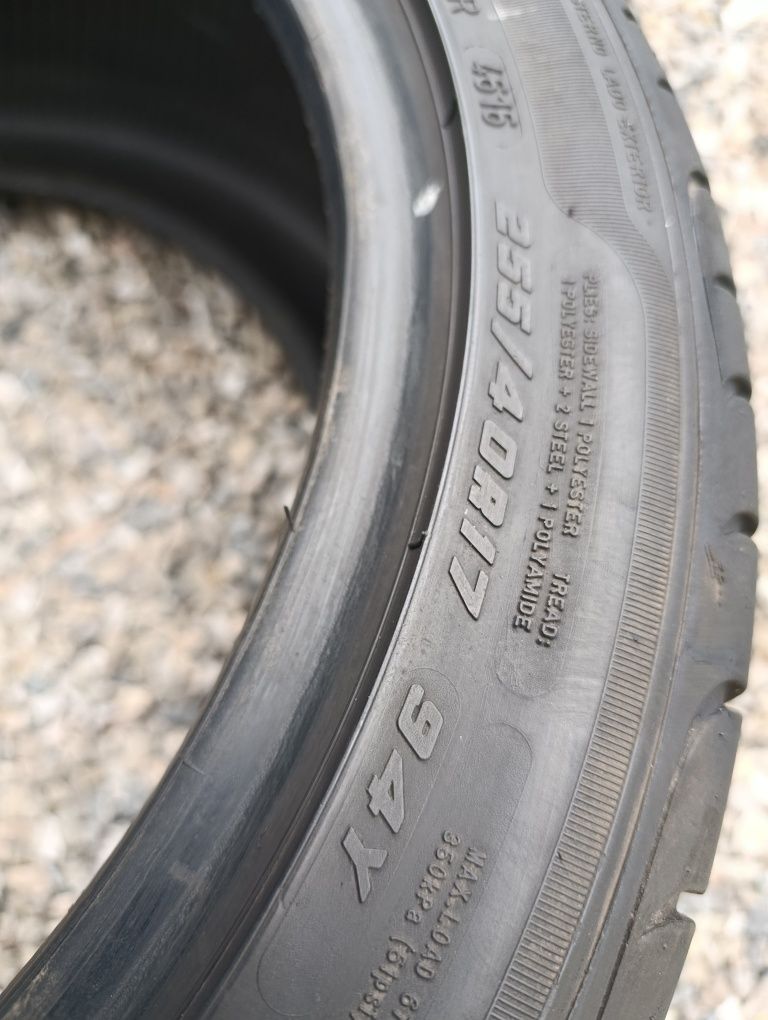 255/40/17 Goodyear Eagle F1 16r